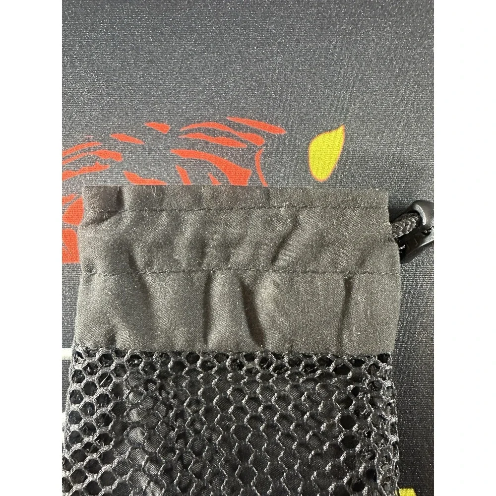 World Footbag Dirtbag Carry Pouch for 3 Footbags Hacky Sack Bag Black NEW